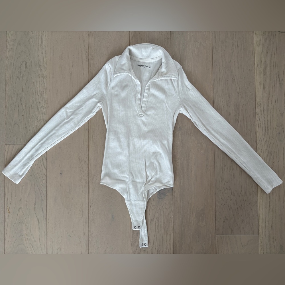 Abercrombie and Fitch Body Suit Polo Long Sleeve